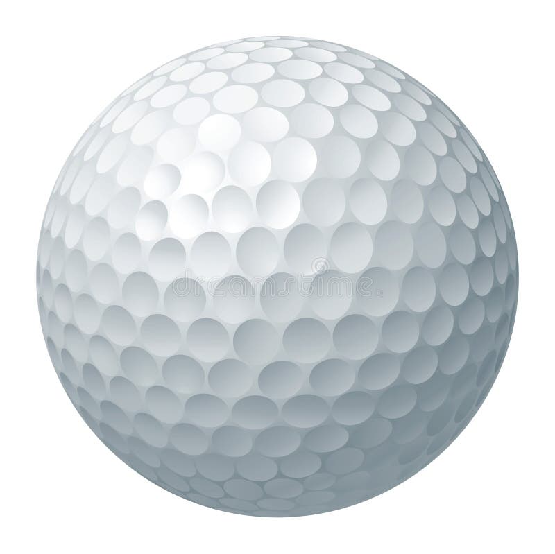 Golf Ball Isolated stock photo. Illustration of club - 36115806