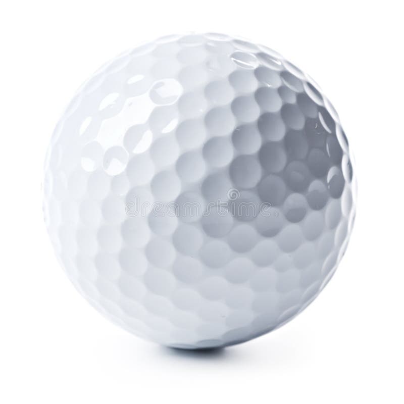 Golf ball isolated stock image. Image of form, golfball - 5507489