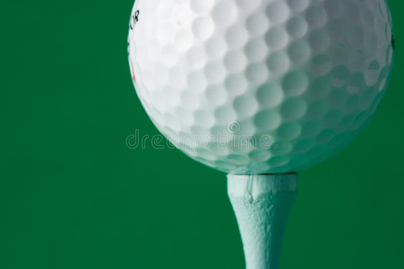 Golf Ball on a Tee