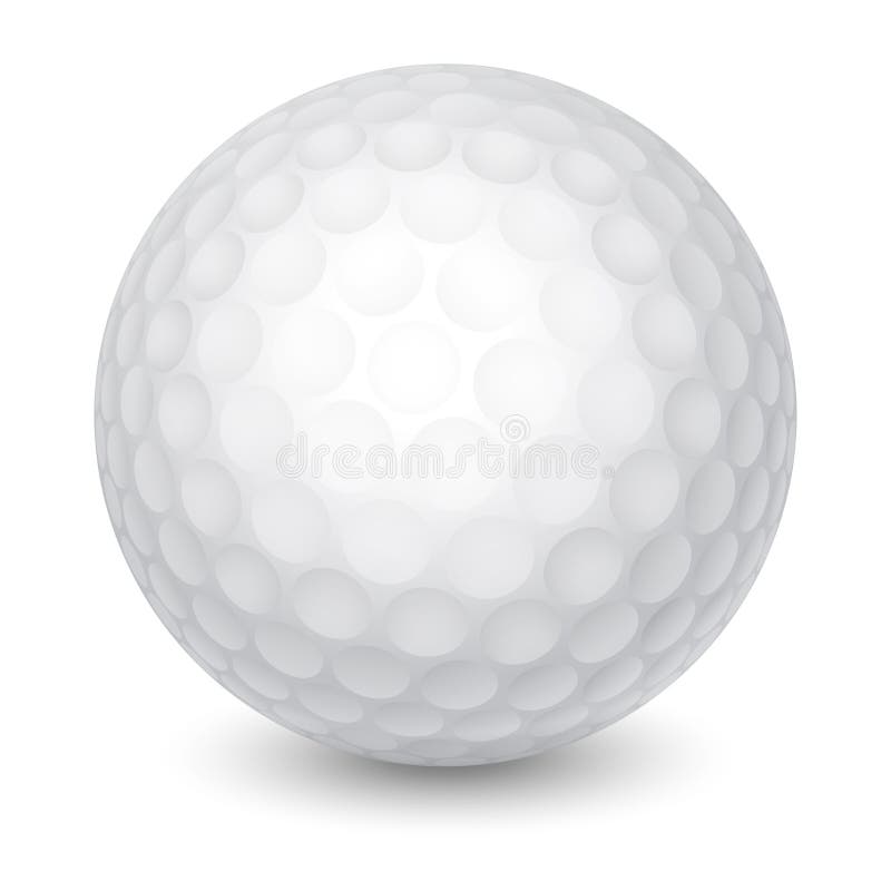 Golf Ball vector illustration