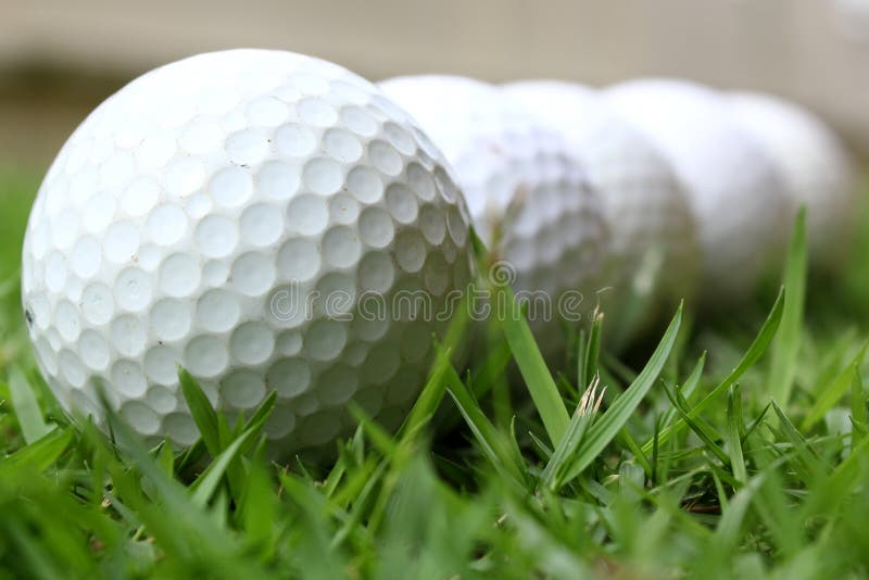 Golf balls stock photo. Image of grass, balls, relaxation 14569754