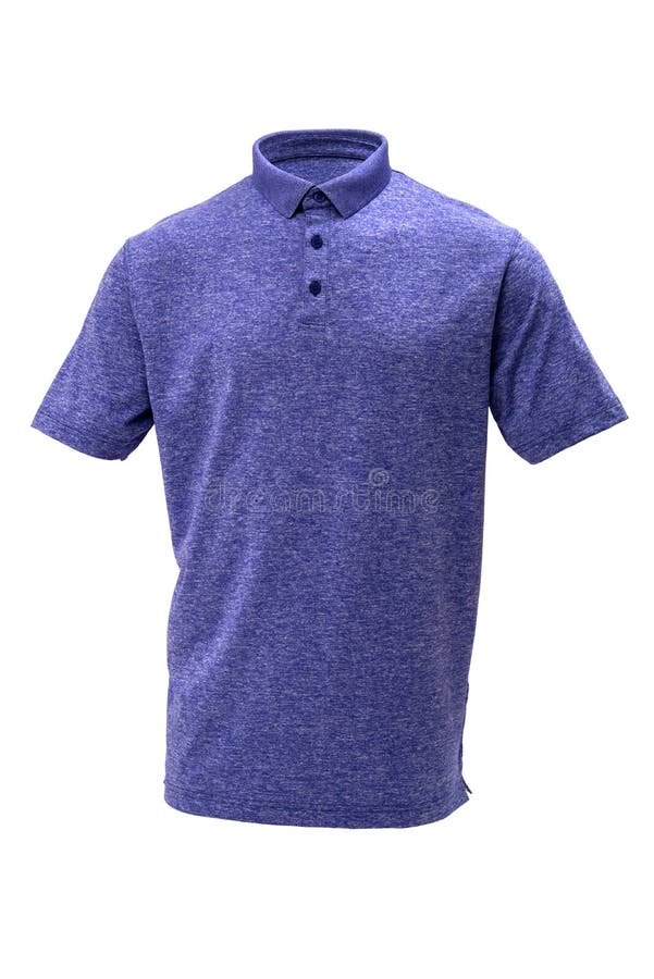 Golf blue and white tee shirt for man or woman