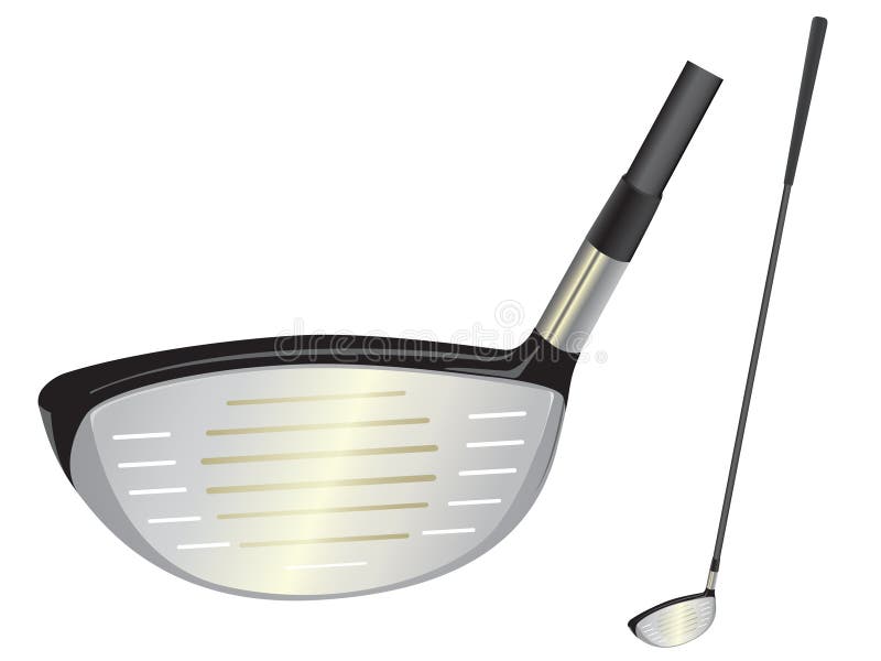 Golf Club Driver Illustration Stock Vector Illustration of golf, golfing 42284369
