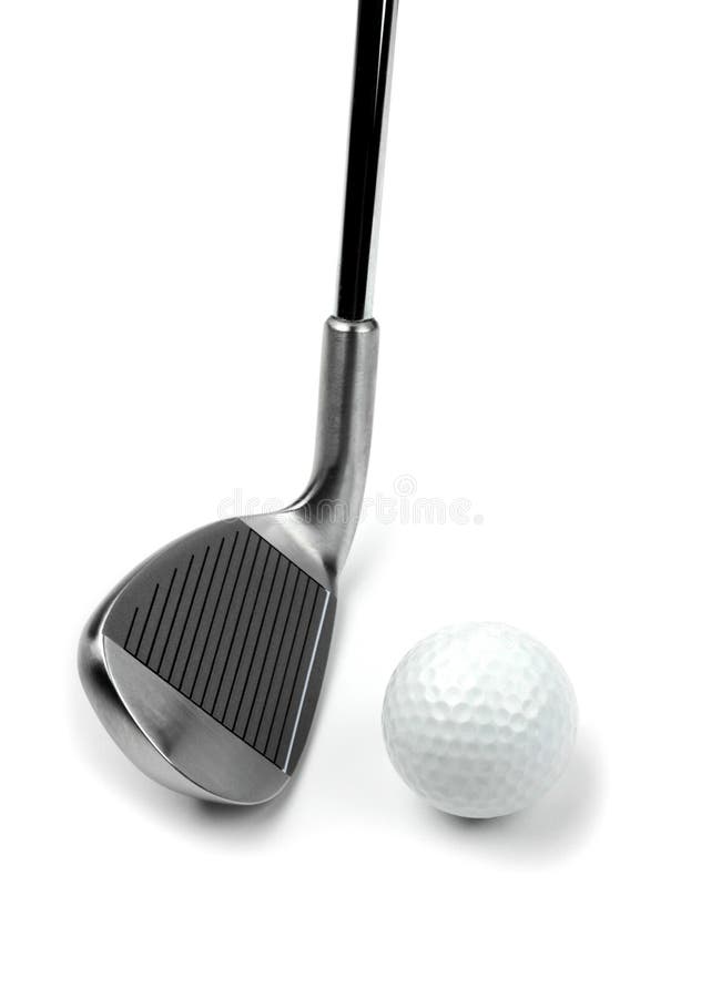 Golf club and ball stock image. Image of area, grass 76869807