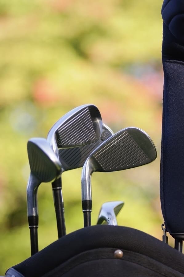Golf clubs stock photo. Image of playing, iron, items 21274098