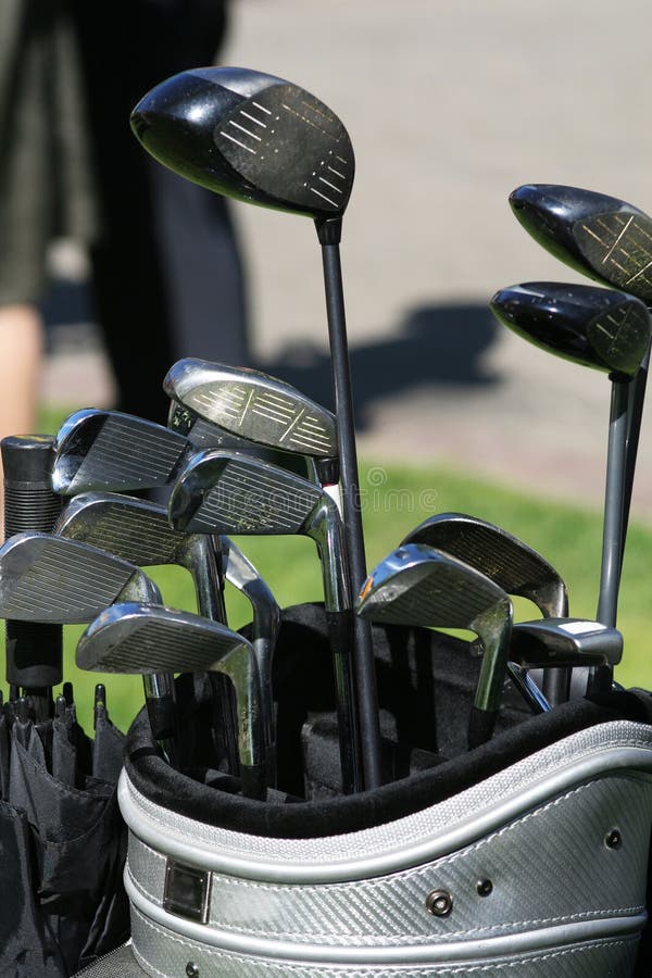 Golf clubs in the bag stock photo. Image of sport, clubs 48091896