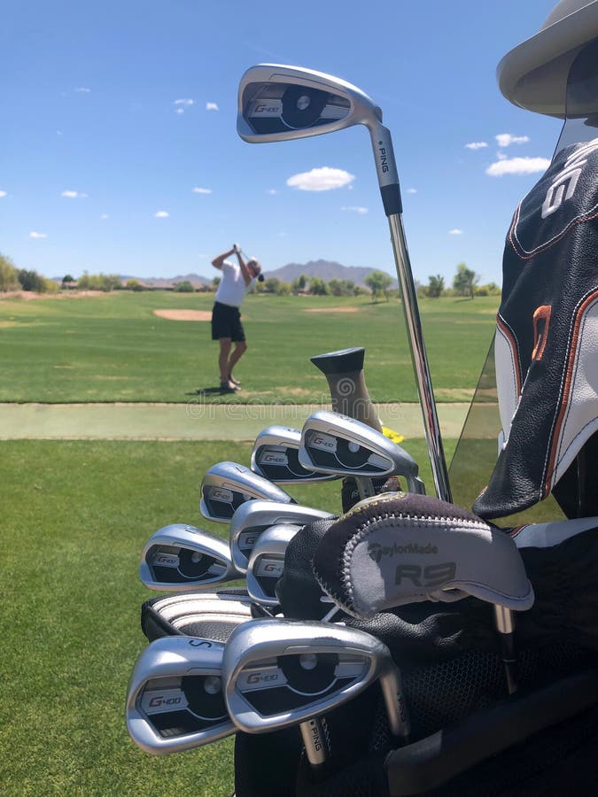 Golf clubs. editorial stock photo. Image of golf, iron 148649183