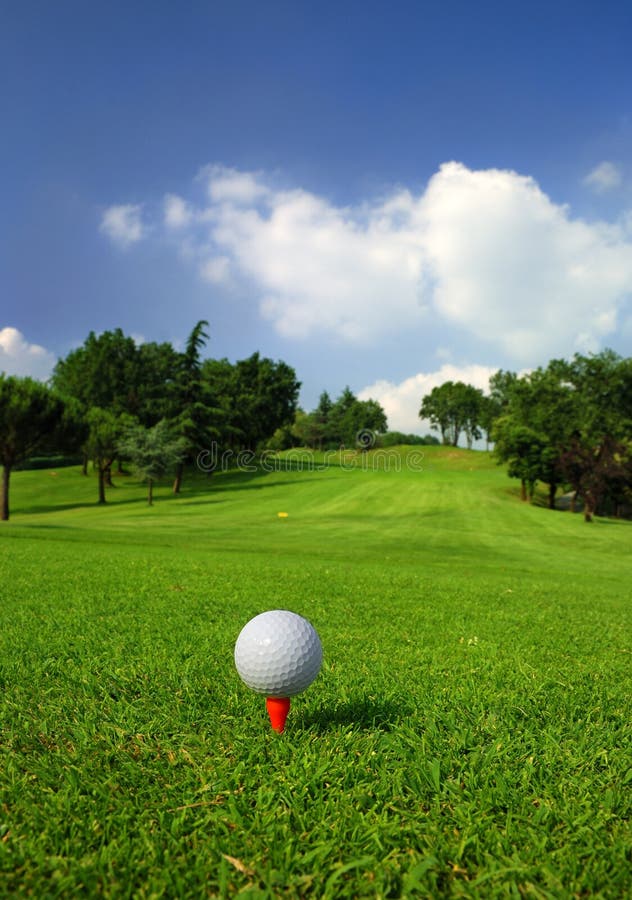 Golf course royalty free stock image