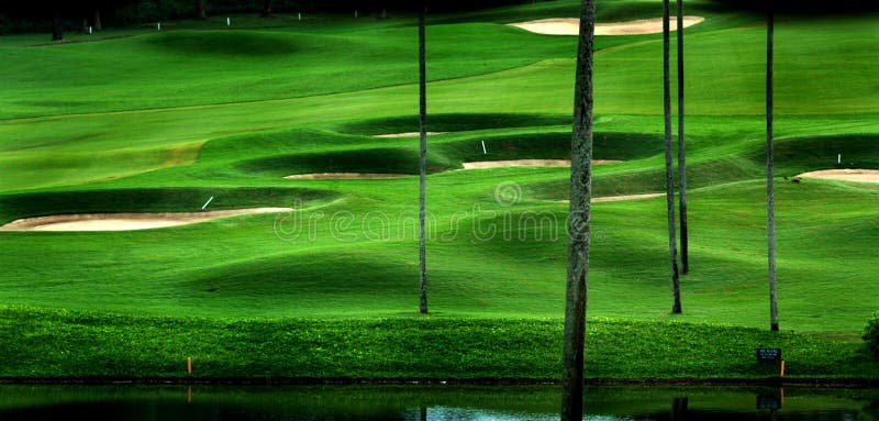 Golf course royalty free stock images Golf course royalty free stock images