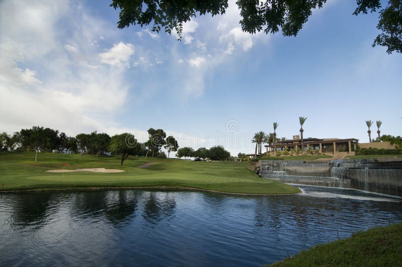 Golf course in Arizona