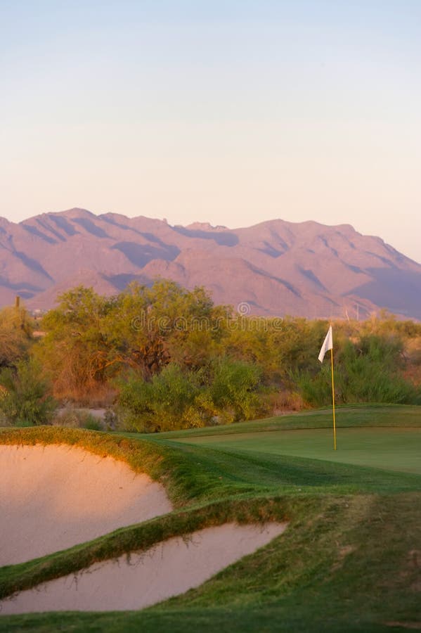 Golf course in the Arizona desert