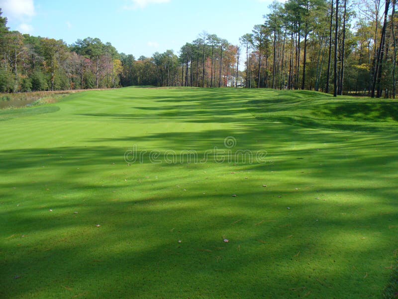 Foto golfové hřiště v blízkosti Ocean City, Maryland.