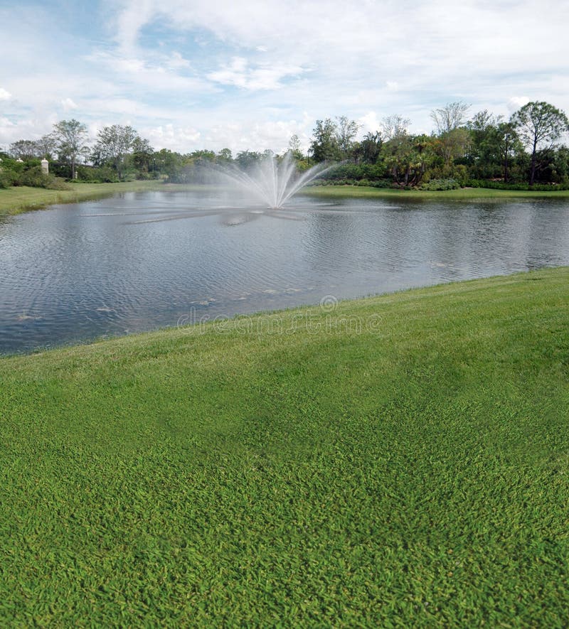 Golf Course with Lake views