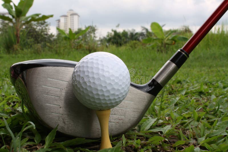 Golf driver and ball