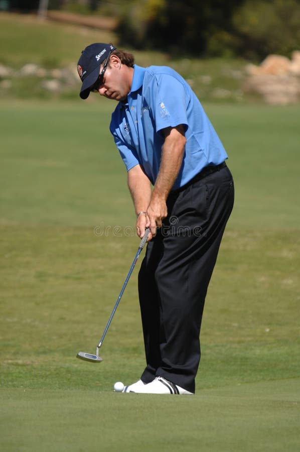 Golf INGLESE Del Brian DAVIS Fotografia Editoriale Immagine di