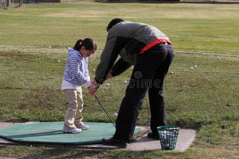 Golf lesson