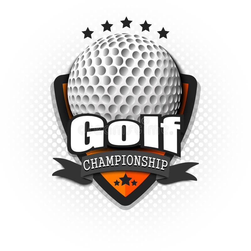 Golf logo template design stock vector. Illustration of emblem - 249554497