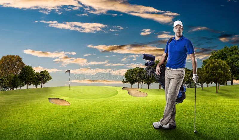 Golf Player stock photo. Image of standing, person, people - 69540658