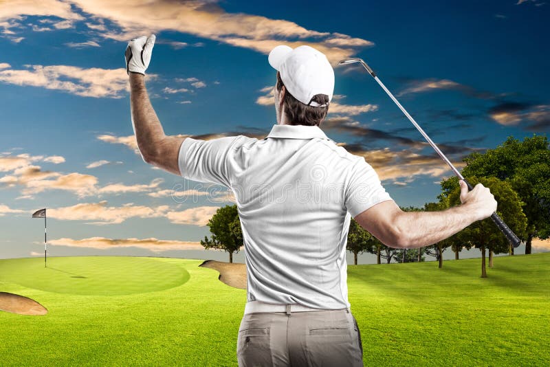 Golf Player stock photo. Image of people, person, player - 69532624