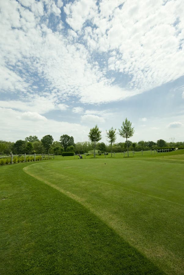 Golf putting green stock photo. Image of landscape, success 5168070