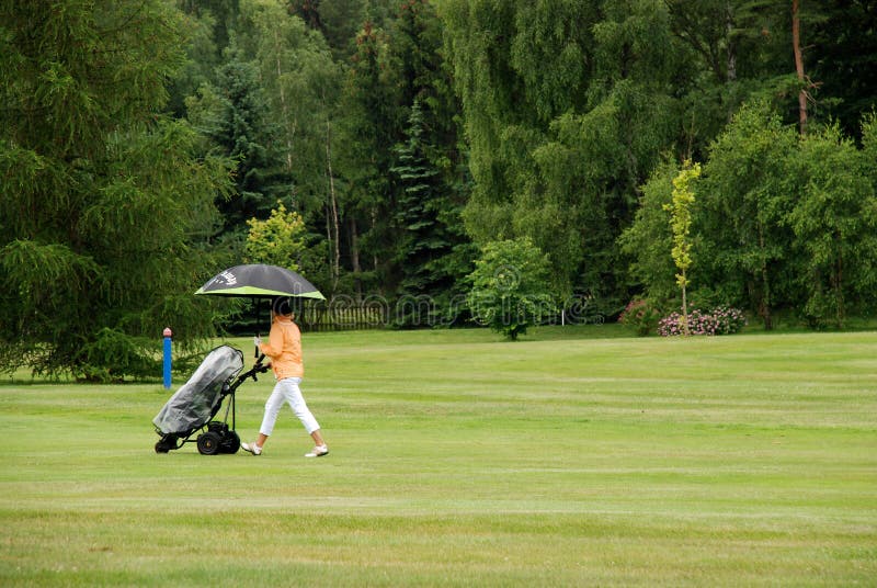 Golf - Rain