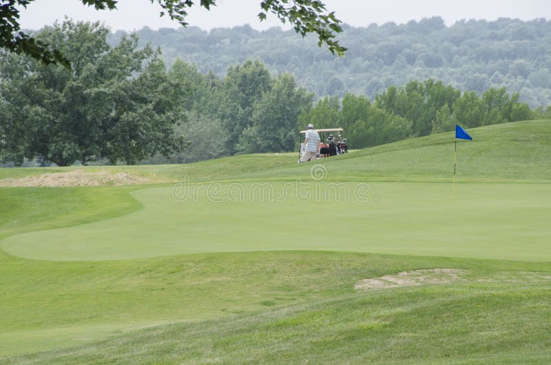 Golf Turf stock photo. Image of ball, farmland, countryside 1373818