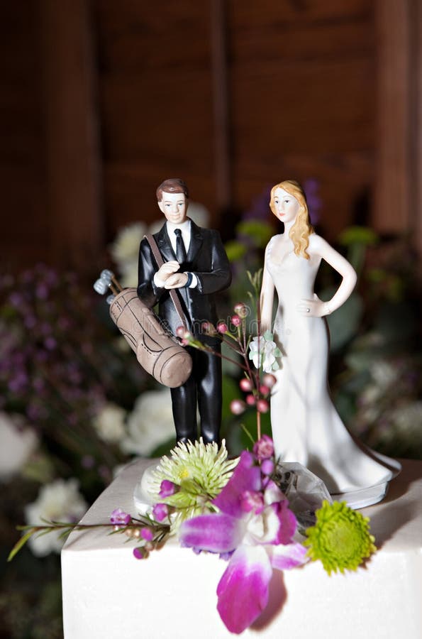  Golf  Wedding  Cake  Toppers  Royalty Free Stock Image Image 