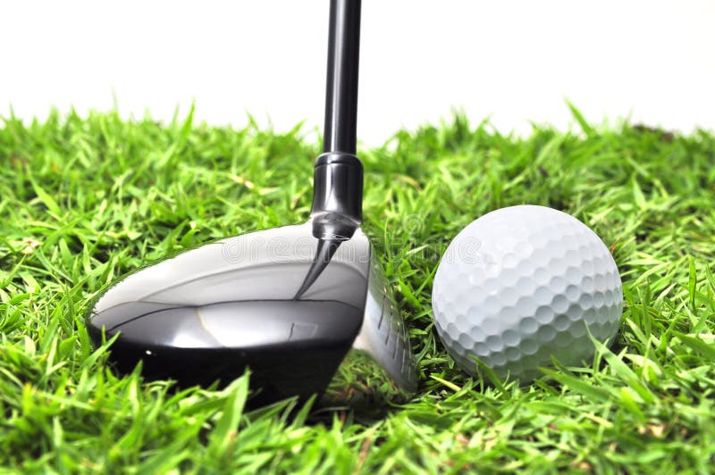 Golf wood stock photo. Image of white, outdoors, iron 22568186