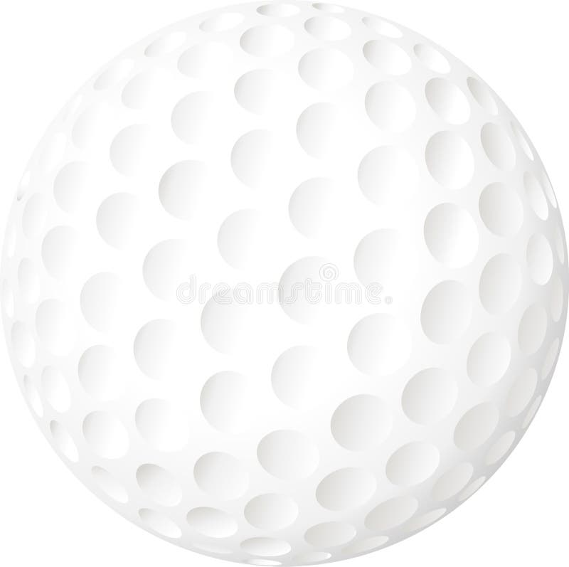 Golfbal stock illustratie