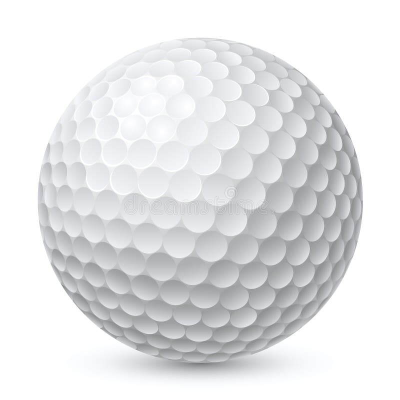 Golfbal vector illustratie