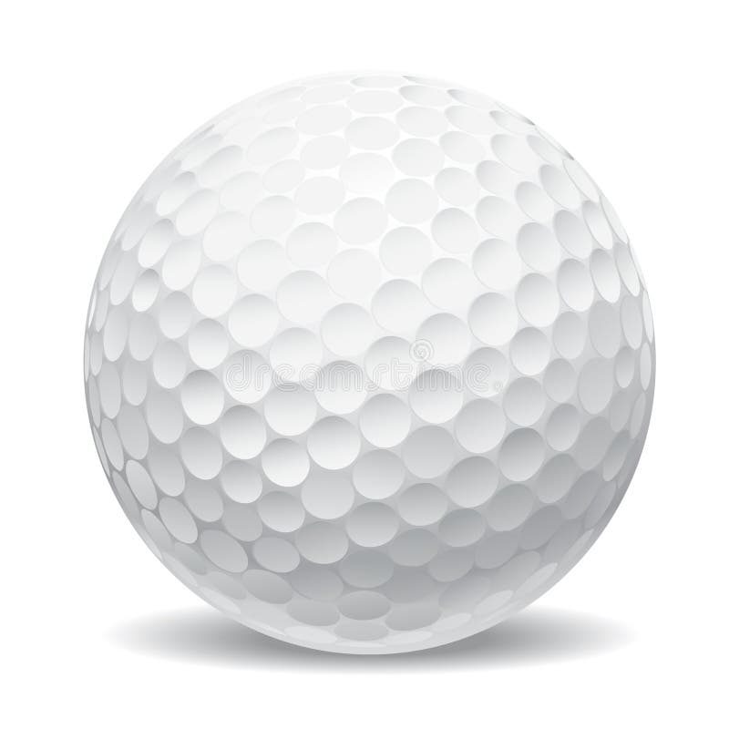 Golfbal vector illustratie