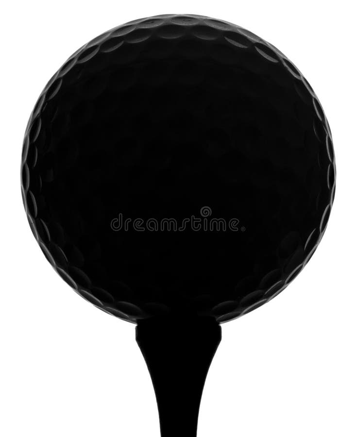Golfball Silhouette