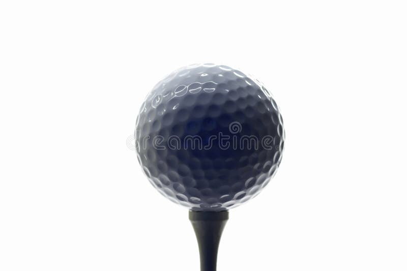 Golfball on tee 02