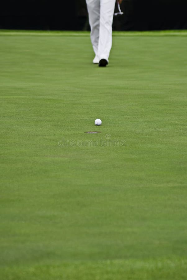 Golf Ball, Flag Pin, Hole, Green Stock Photo Image of recreation