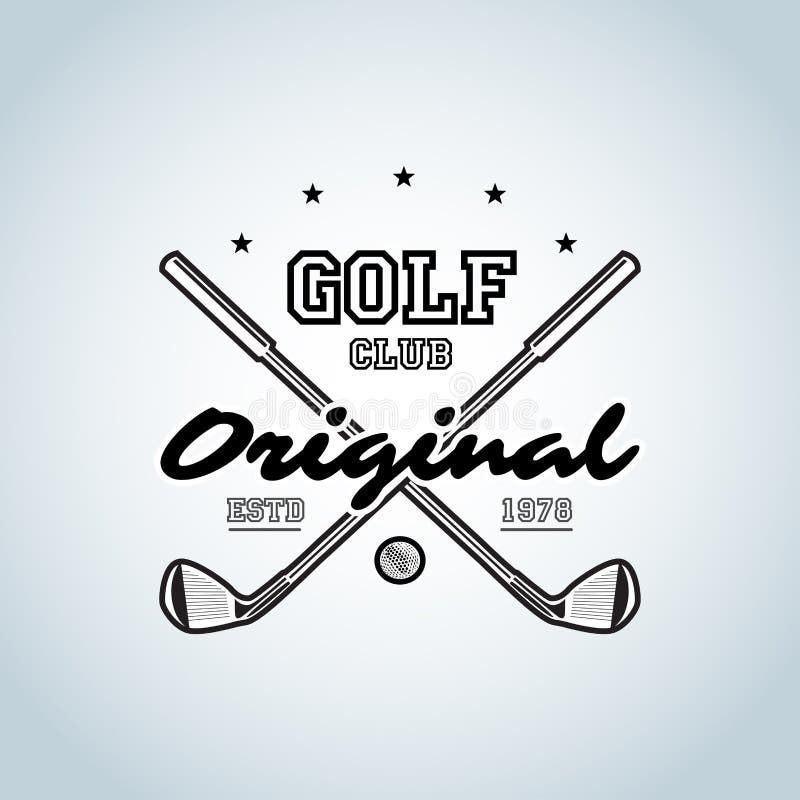 Golfklubbt-skjorta Golfklubblogo för golfturneringar, organisationer och klubbhus Vektorillustraton vektor illustrationer Golfklubbt-skjorta Golfklubblogo för golfturneringar, organisationer och klubbhus Vektorillustraton vektor illustrationer