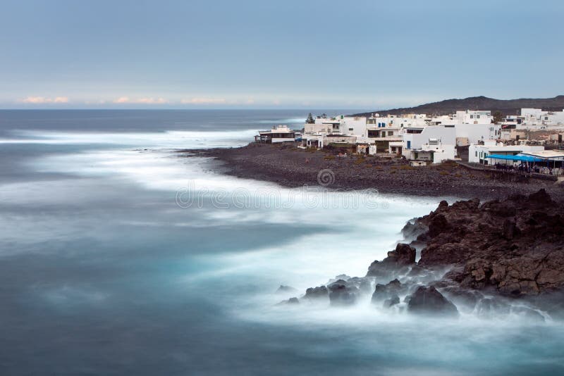 golfo lanzarote el стоковые фото golfo lanzarote el стоковые фото