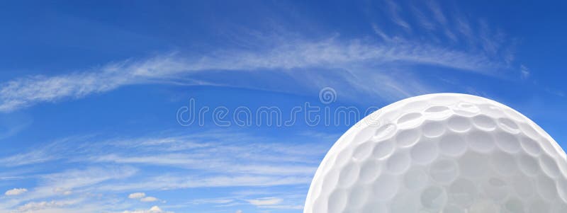 golfowy piłki niebo zdjęcie stock golfowy piłki niebo zdjęcie stock