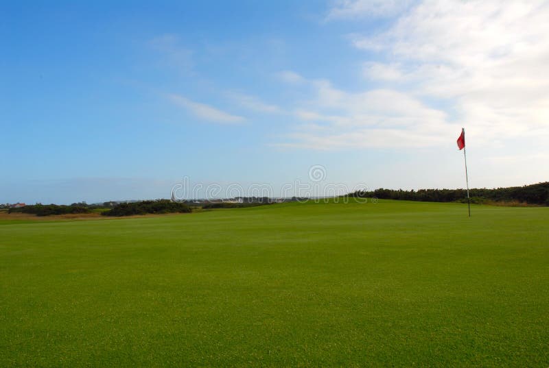 Golfplatz stockfotografie