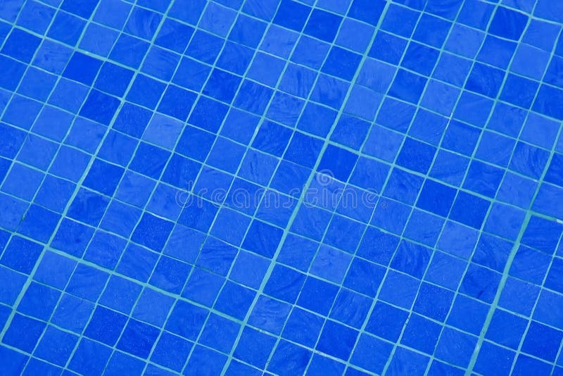 Blue mosaik floor of pool background under water. Blue mosaik floor of pool background under water