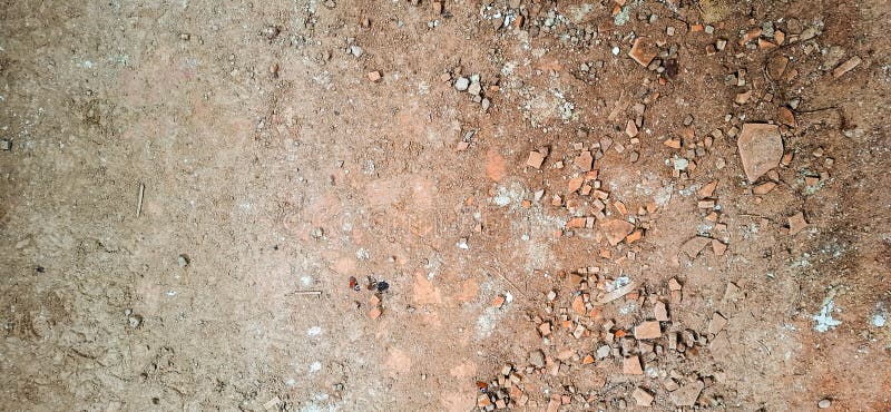 Golvtextur för en kollapsande byggnad. Sand cementavfall royaltyfri illustrationer