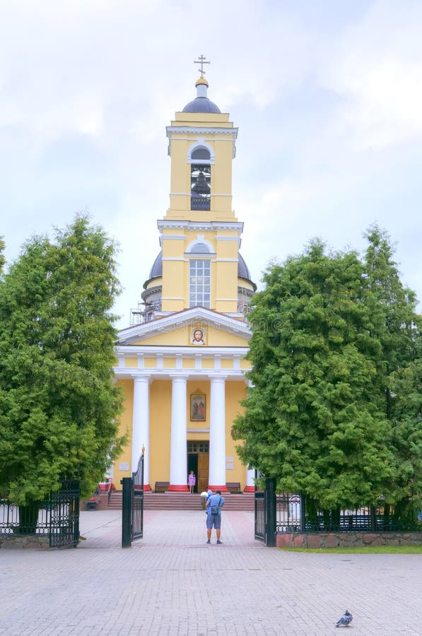 Gomel Die Kathedrale von Peter und von Paul lizenzfreie stockbilder Gomel Die Kathedrale von Peter und von Paul lizenzfreie stockbilder