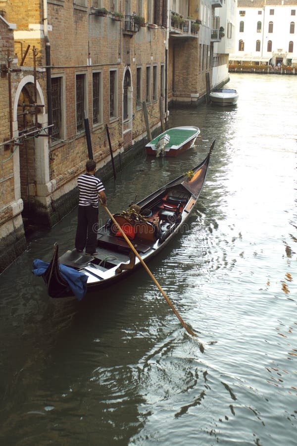 Gondola kanałowa Wenecji