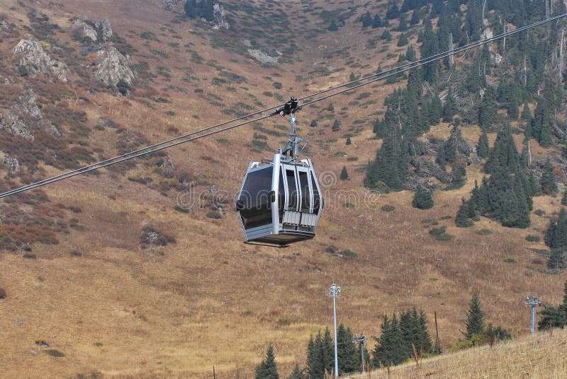 Gondola lift stock photo. Image of asia, lift, urban 26938932