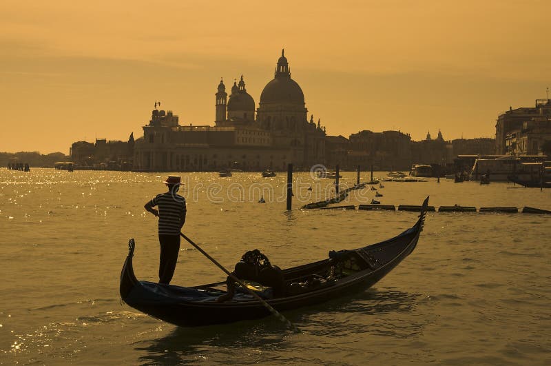 gondolier Ιταλία Βενετία στοκ φωτογραφία gondolier Ιταλία Βενετία στοκ φωτογραφία
