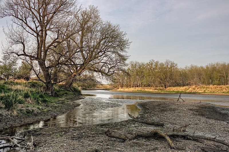 Good Earth State Park is an Urban State Park on the Edge of the Sioux Falls, South Dakota Metro Area stock photography Good Earth State Park is an Urban State Park on the Edge of the Sioux Falls, South Dakota Metro Area stock photography