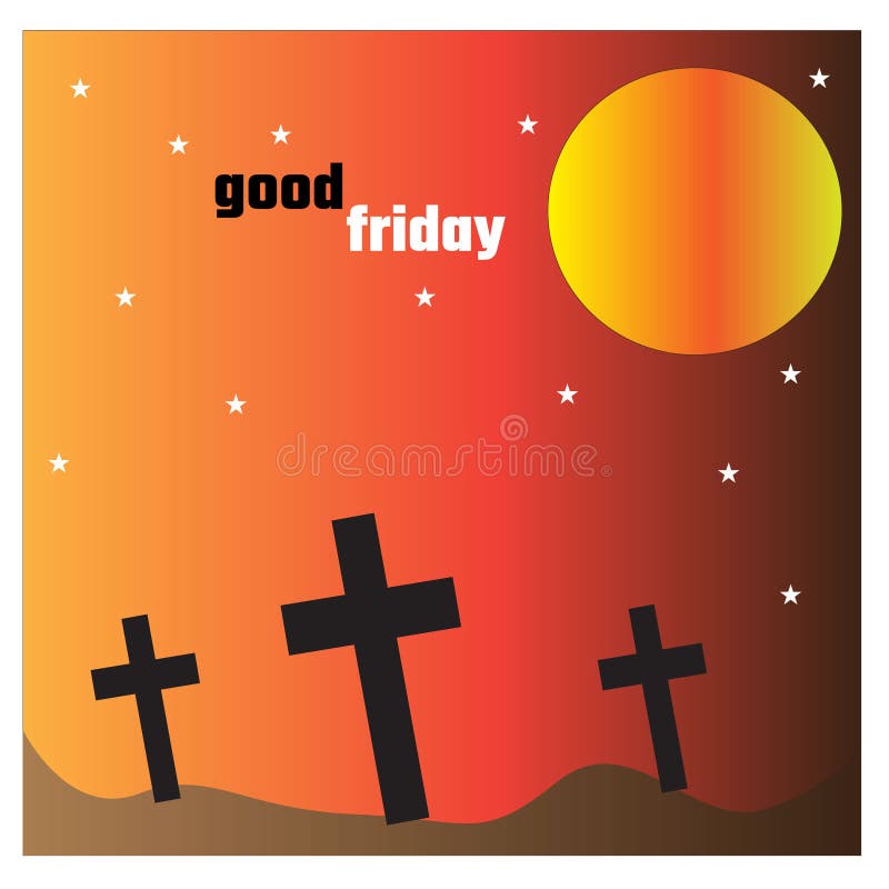 Cross Good Friday Logo Stock Illustrations 175 Cross Good Friday Logo