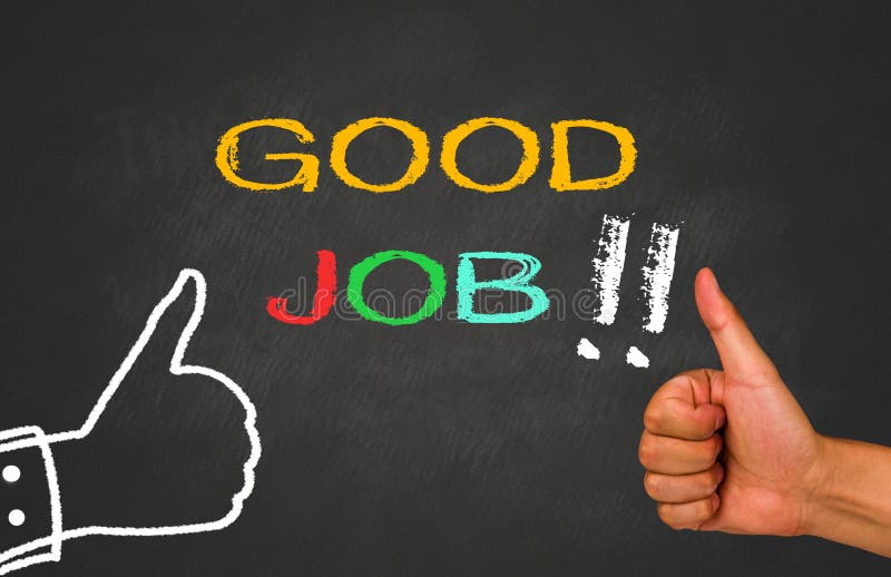 Good job stock image. Image of appraise, thumb, praise - 43747185