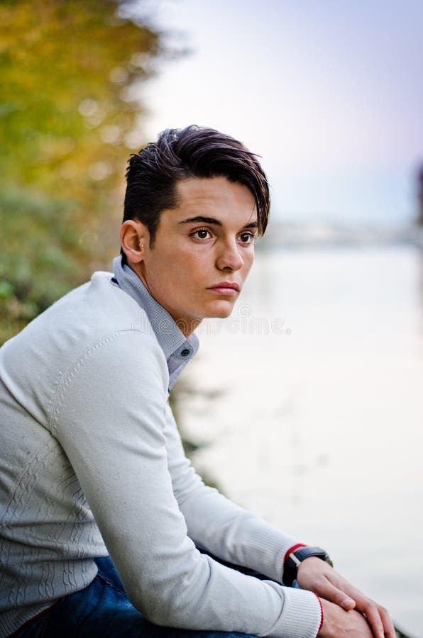 Good Looking Young Male Model Stock Image - Image: 27741131