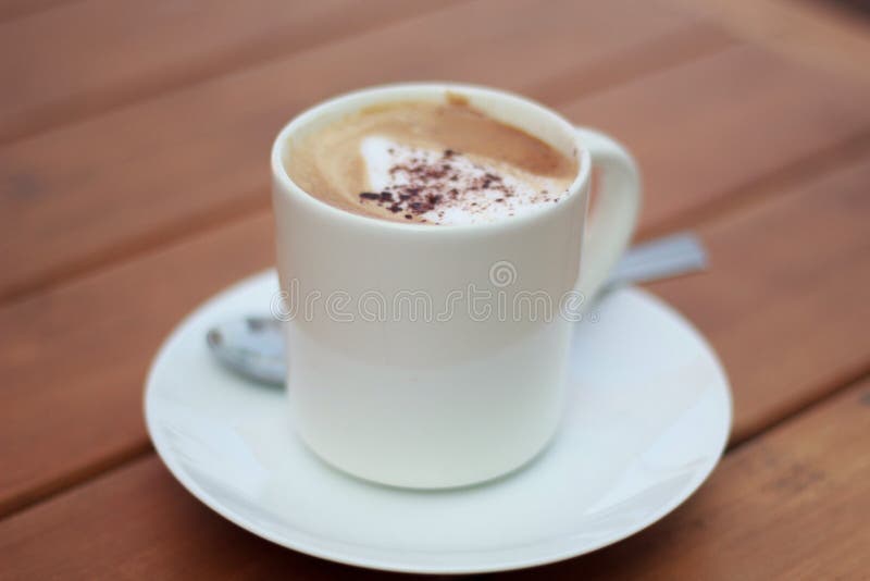 Good morning coffee stock image. Image of morning, latte 43983405