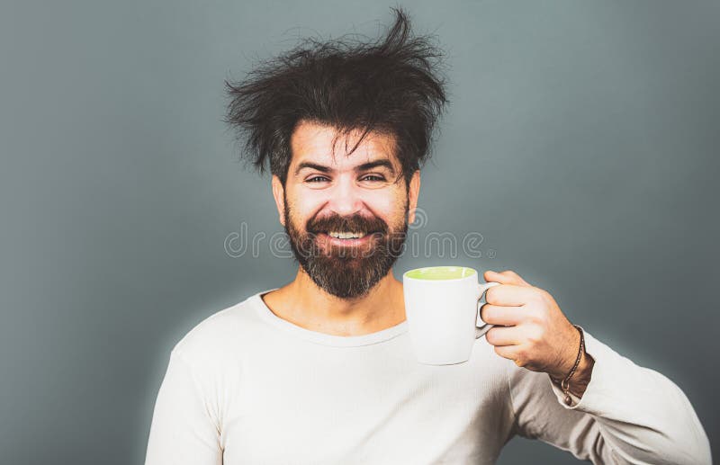 Good Morning, Happy Funny Man, Smile Face. Handsome Smiling Young Guy Stock Photo - Image of face, bearded: 239545614 Good Morning, Happy Funny Man, Smile Face. Handsome Smiling Young Guy Stock Photo - Image of face, bearded: 239545614